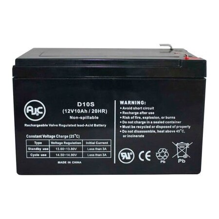 Battery Clerk AJC Long Way LW-6FM10S Sealed Lead Acid - AGM - VRLA Battery AJC-D10S-J-1-154915
